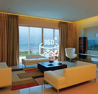 L&T Cresent bay 360 interior Tour - Parel