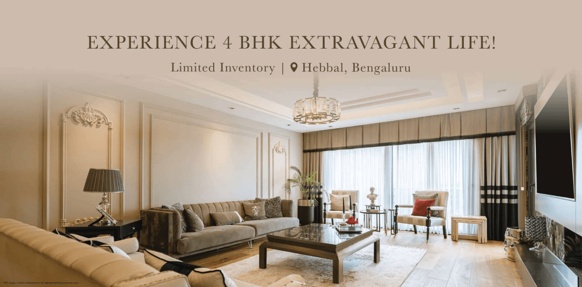 luxury apartment - L&T Raintree Boulevard